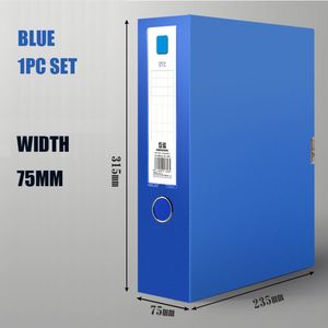 Factory Direct Sale Custom PP Documents Bag Large Capacity A4 FC Paper 35mm 55mm 75mm 100mm Width <b>File</b> <b>Box</b> for Office - Product Image 4