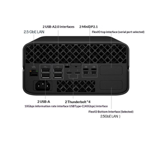 Le tout nouveau mini-ordinateur de bureau HPS Z2 G1a est équipé du processeur Ai Max+395, 128 Go de RAM et 2 To de SSD, offrant des performances puissantes. - Product Image 5