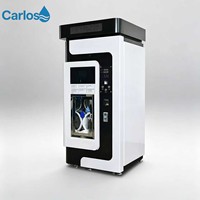 Máquina expendedora de agua de autoservicio para vecindarios, sistema completo de purificación de agua, gabinete vertical para ubicaciones públicas