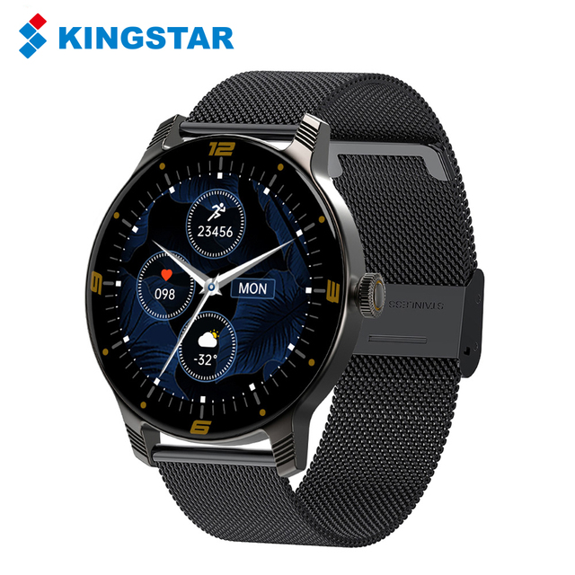 KINGSTAR Smartwatch Waterproof Heart Rate Series 8 BT Calling Wireless Charger IP68 Fitness Tracker Cheap Smart Watch