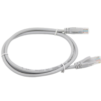 Câble Ethernet LAN XYS personnalisé plat Cat5e non blindé RJ45 8P8C 1 Gbit/s avec conducteur en cuivre pur 24/26/28AWG