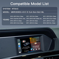Mini module CarPlay pour Benz Ntg4.5 a B C E Class W176 W246 W204 W212