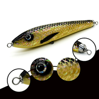 MISTER LURE en gros 110g coquille d'ormeau bâton en bois crayon à la traîne leurre pêche leurre en bois