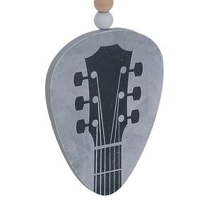 Guirnalda de cuentas de madera simple personalizada, decoración de borlas con etiquetas - Product Image 4