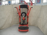 ASM-L1021 Machine polyvalente commerciale pour les hanches, en acier, robuste et design, réglable, pour salle de sport
