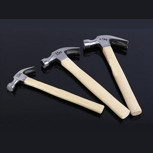 High Quality 16oz Steel Straight <b>Hammer</b> Hand Tools Wood <b>Handle</b> Claw <b>Hammers</b> - Product Image 4