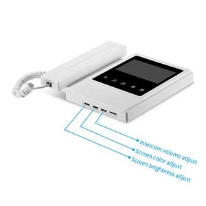Fabricante 4,3 pulgadas Color Ring <span class=keywords><strong>Video</strong></span> Timbre Impermeable Smart Home <span class=keywords><strong>Video</strong></span> Door Phone - Product Image 2
