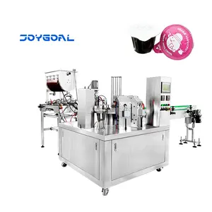 Automatic Cup Filling And Sealing Machine Yogurt Cup Sealing Machine Water Cup Filling Sealing Machine