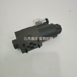 Vanne solénoïde hydraulique DSG 4 voies 24V, vanne directionnelle à commande électromagnétique - Product Image 2