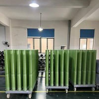 Tubo de Aislamiento Reforzado con Fibra de Vidrio de Alta Resistencia 1kV-35kV 300 MPa para Transformadores y Equipos de Alto Voltaje