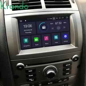 Krando אנדרואיד 11.0 4G 64 7 ''רכב DVD רדיו מולטימדיה נגן לפיג 'ו 407 2004-2010 GPS ניווט ראש יחידת אודיו Retrofit