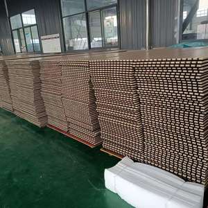 Panneaux Muraux Acoustiques de Décoration Intérieure en Bois Mdf Chêne Latté Akupanels Insonorisants - Product Image 3