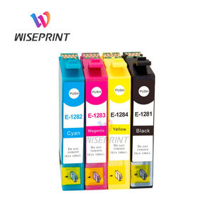 Cartouches d'encre couleur premium Wiseprint T1281 T1282 T1283 T1284 pour Stylus S22 SX125 SX130 SX230 <span class=keywords><strong>SX235W</strong></span> SX420W – Emballage en vrac - Product Image 2
