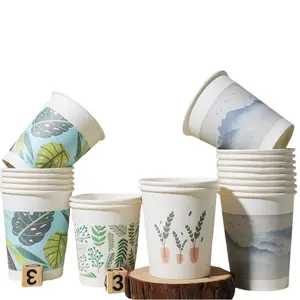 Factory direct sales disposable paper cupfor commercial useCustomizable LOGO paper cups