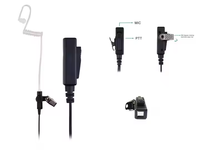 Bodyguard Earpiece dengan PTT Mic untuk Motorola Mototrbo R7 R7ex APX600 N30 N50 & N70 Headset Walkie Talkie untuk tim keamanan
