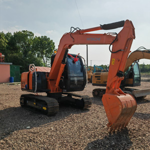 Mini-excavatrice Hitachi ZX70 d'origine, d'occasion, hydraulique, à chenilles, équipement de construction, haute qualité - Product Image 1