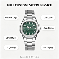 Montres de luxe carrées pour hommes, montres à quartz simples avec calendrier pour hommes, Reloj Hombre