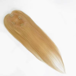 YUNSEN Perruque de haute qualité pour <span class=keywords><strong>femme</strong></span>, en cheveux Remy péruviens lisses brun ombré, avec base mono, vente en gros - Product Image 2
