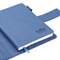 Cuaderno de Diseño Simple con Logotipo Personalizado, Cuaderno de Tamaño A5 en Oferta, Suministro de Fábrica, Cuaderno de Cuero PU, Bloc de Notas, Libreta de Composición