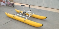 Vélo gonflable Portable avec pédales, 1 pièce, bicyclette aquatiques