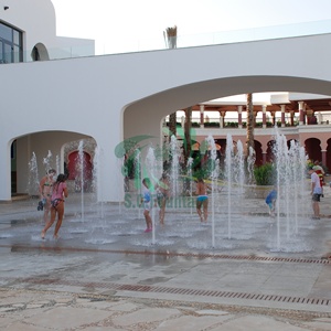 Großer magischer dekorativer beleuchteter tanzender und musikalischer Brunnen für den außenbereich, trockener und mit Wasser gekrönter Musikbrunnen - Product Image 6