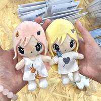 Pendentif en peluche Hatsune Miku, porte-clés poupée super mignon (coton PP)