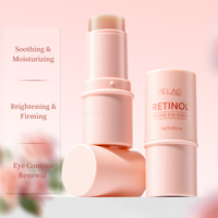 Bálsamo Facial y Ocular Vegano Orgánico con Niacinamida y Ácido Hialurónico, Textura Suave, Repara la Humedad, Antiarrugas y con Soporte Elástico