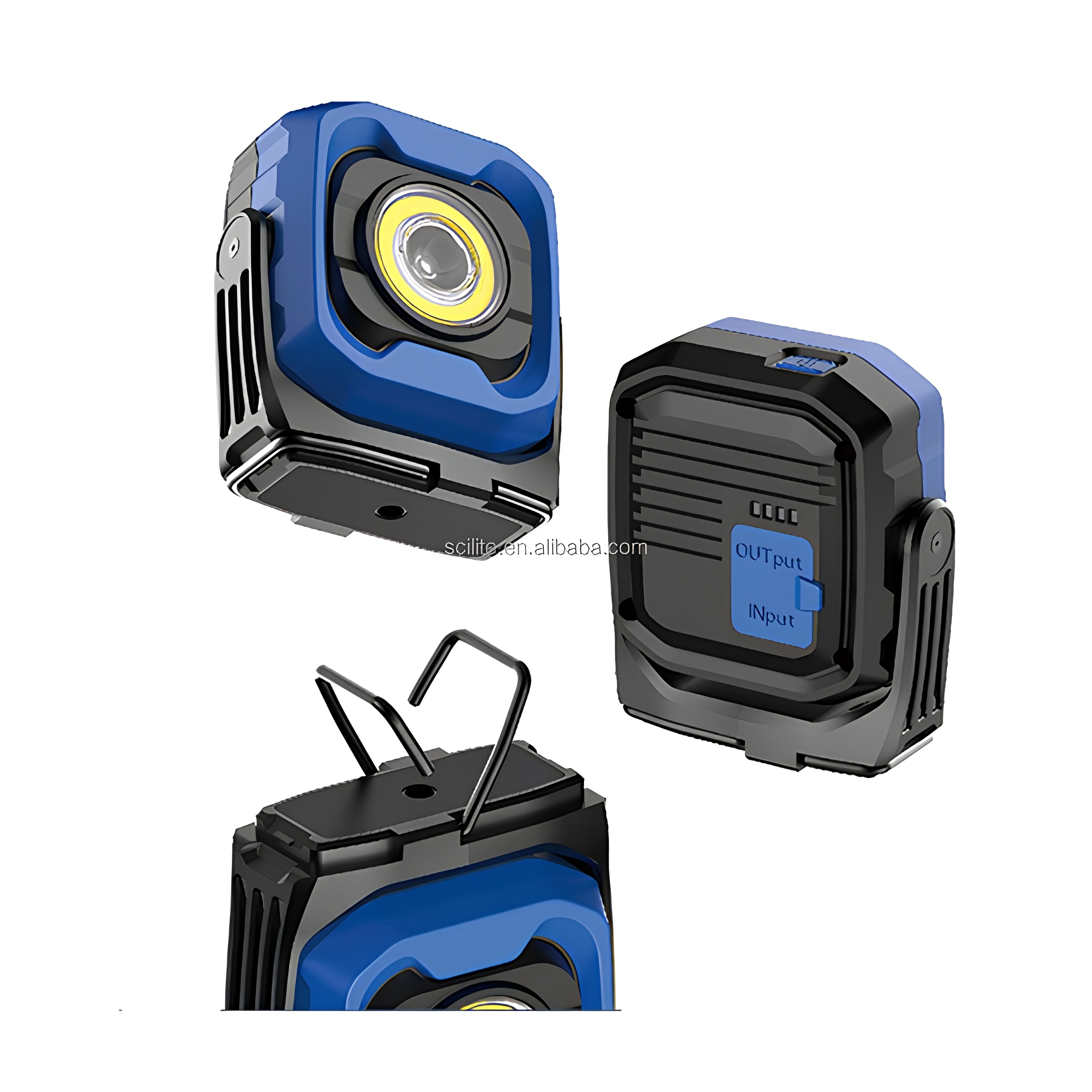 Factory Price Multi-Function 1000 Lumen Rechargeable Portable Waterproof Work Light with Strong Magnet for Working, Inspection