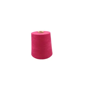 Venda quente 21s algodão/poliéster 30/70 colorido tc fio para tecelagem e tricô