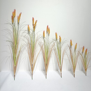 PVC mô phỏng đơn-chi nhánh của con chó đuôi cỏ màu xanh lá cây sậy hành tây cỏ cho trang trí cảnh quan của con chó đuôi Cỏ Gió Ins nhà máy - Product Image 6