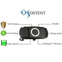 Batterie externe 2400 mAh pour PSP 2000, chargeur et pack de stockage d'énergie pour PSP 3000