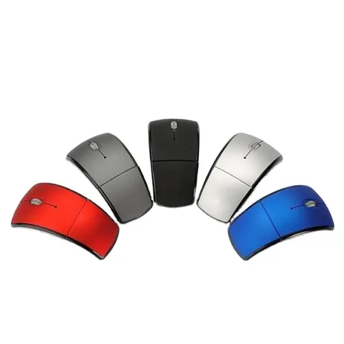 Nieuwe ergonomische draadloze muis met 2.4 Ghz draadloze optische muis arc touch mouse met fabriek prijs