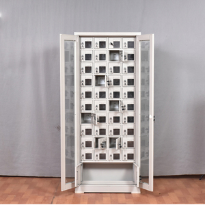 Mobile Phone Charging <b>Cabinet</b>, <b>Lockable</b> Safe for Storing Items, Mobile Phone Storage <b>Cabinet</b> with Power Supply - Product Image 6