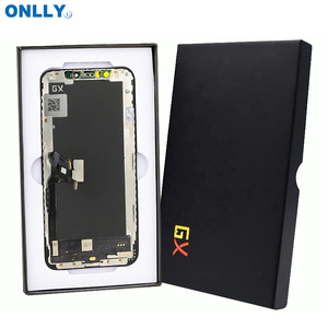 หน้าจอ LCD โทรศัพท์มือถือ Gx hard Oled Display 15 14 13 12 11 Pro X Xs Xr Pantalla JK RJ ZY GX สำหรับ iPhone - Product Image 4