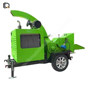 Wood chipper for skid 20 hp wood chipper tow behind wood chipper