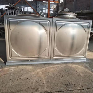 Tanque de Agua Industrial Cuadrado Compacto de Acero Inoxidable SS316 Atornillado - Product Image 3