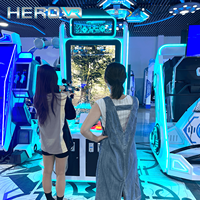HEROVR Exciting 3D Gun Shooting Games Machine High Roi Fec Center Amusement Park Arcade for Outdoor Team Play in Shopping Calls