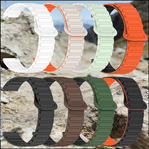 <span class=keywords><strong>Correa</strong></span> Magnética de 22mm 20mm para <span class=keywords><strong>Samsung</strong></span> Galaxy Watch 7 6 <span class=keywords><strong>5</strong></span> 4 3, <span class=keywords><strong>Correa</strong></span> de Silicona para Huawei Watch GT6/<span class=keywords><strong>5</strong></span>/4Pro 46mm Ultimate - Product Image 4