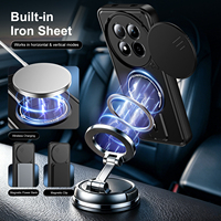 Casing Ponsel Model Baru dengan Ring Holder Portabel dan Fungsi Dudukan Mobil untuk Redmi Note 15 Pro A7 Pro xiaomi Poco M7 4G 17promax