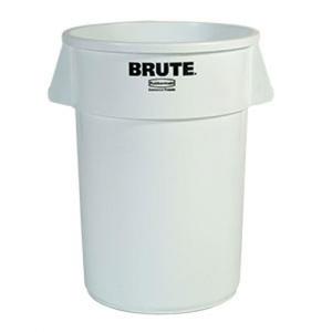 Bidone per Rifiuti Brute 76 L Bianco per Uso Commerciale - Product Image 1