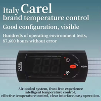 Réfrigérateur vertical à refroidissement par air en acier inoxydable, grande capacité, réfrigérateur industriel commercial, grand congélateur