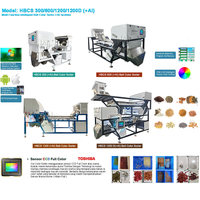 Trieuse optique intelligente à convoyeur à bande AI 500-4000 kg/h pour grains de café, cerises, amandes, olives, ail et plastiques