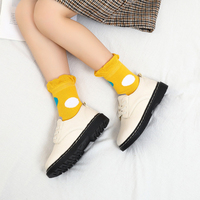 Chaussettes antidérapantes jetables en coton, écologiques, respirantes, antibactériennes, à séchage rapide, douces pour la peau, motif dessin animé, personnalisables – Vente chaude