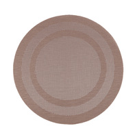 L'usine fournit directement une table à manger domestique à motif circulaire avec des sets de table résistants à la chaleur et isolés à la chaleur