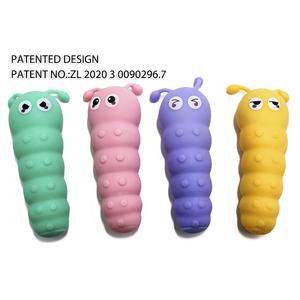 Giocattolo Antistress a Forma di Verme in Gomma TPR Riempito di Colla-Sabbia, Regalo Promozionale Brevettato, Morbido ed Elastico a Lenta Risalita, Certificato EN71 ASTM - Product Image 2