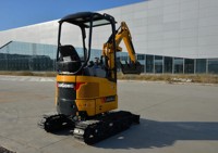 Nouvelle Mini-Excavatrice sur Chenilles 9017F à Contrôle Précis pour Moteur, Pompe et Boîte de Vitesses, Idéale pour les Projets de Jardinage et de Construction Urbaine 2026