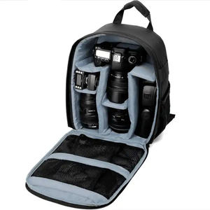 Bolsa para cámara SLR con correa ajustable para el hombro, mochila impermeable para cámara adecuada para bolsas Canon, <span class=keywords><strong>Nikon</strong></span>, SONY y GoPro - Product Image 5