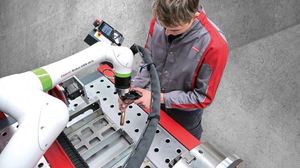 <span class=keywords><strong>Fanuc</strong></span> CRX-10iA hợp tác cánh tay robot 6 trục 1249mm đạt cobot robot với vít Lái xe đơn vị cho screwdriving - Product Image 6