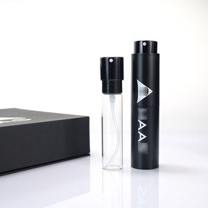 Flacon de <span class=keywords><strong>parfum</strong></span> coloré de bonne qualité pour voyage, 5ml/8ml/10ml/15ml/20ml/30ml, atomiseur en aluminium avec boîte en papier - Product Image 4