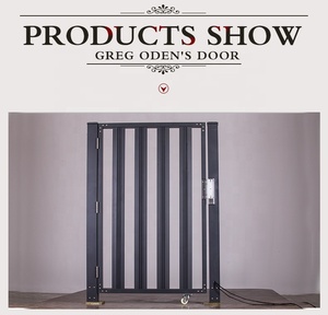 Kích thước tùy chỉnh tự động lối vào nhỏ gấp cổng an ninh Hệ thống thẻ thông minh Swing mở phong cách cho căn hộ sân sử dụng thương mại - Product Image 2